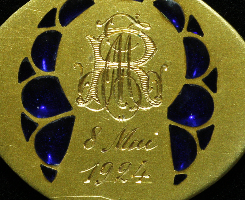 Antique Gallery Soleil アンティークジュエリー / E.DROPSY エミール・ドロプシー プリカジュールエナメル 聖母